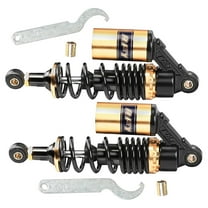 280mm (11 Inch) Adjustable Rear Air Shock Absorbers – 330LBS, 65mm Travel Length – for Pit Dirt Bike, ATV, UTV, Go Kart, Golf Cart, Buggy, Quad, Drift Trike, Mobility Scooter, Motorcycle Suspension