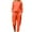 Orange, variant on Fheaev Two Piece Sets For Women Sweatsuit Sets Oversized Sweatshirt Baggy Fall Fashion Pullover Long Sleeve Top Drawstring Sweatpants With Pockets 2 Piece Outfits Jogging Suits