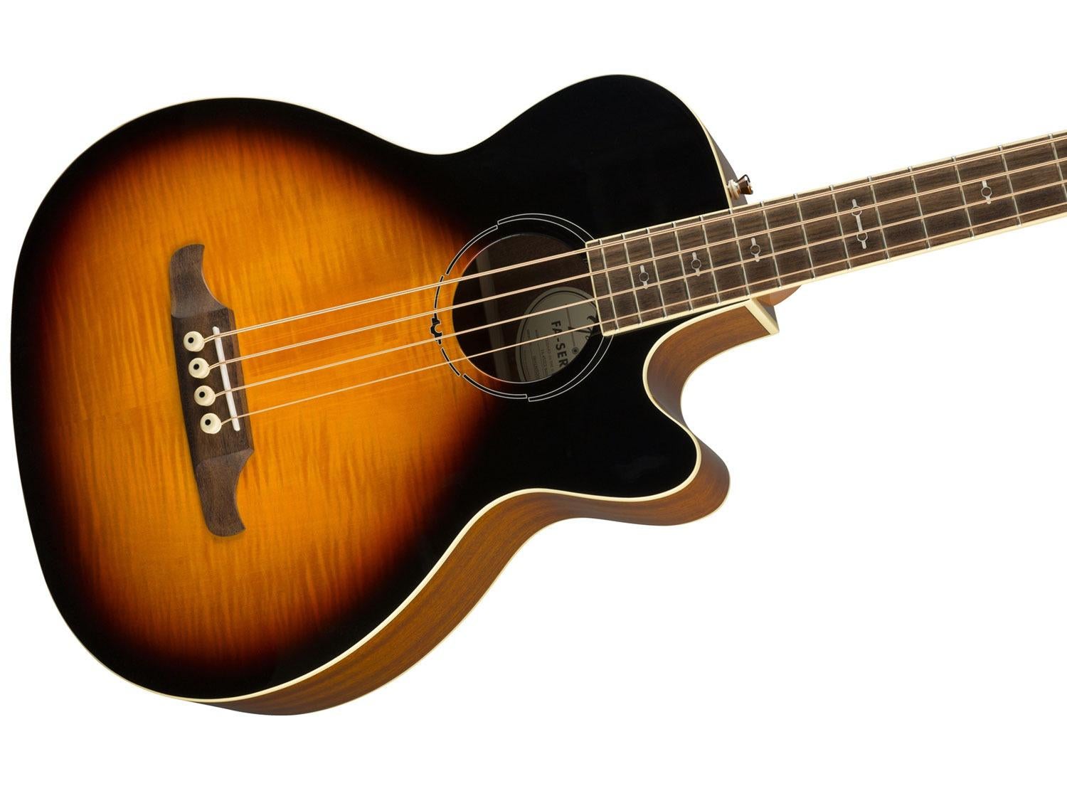 Fender FA-450CE Acoustic-Electric Bass Guitar (3-Color Sunburst)