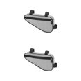 thumbnail image 1 of Soidarity Bolsa de marco de tubo delantero para bicicletas de montaña, bolsas colgantes para bicicleta, bolsa de gran capacidad, soporte Gris 2Conjunto, 1 of 6