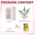 thumbnail image 7 of Uxcell White Small Bouquet Car Air Freshener Vent Clips, Mini Decorative Rose Bouquet with Fragrance Diffuser for Women, Automotive Air Freshener Decoration, Style 2, 7 of 7