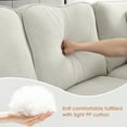 thumbnail image 4 of 108*85.5" Modern U Shape Sectional Sofa, 7 Seat Fabric Sectional Sofa Set with 3 Pillows Included for Living Room, Apartment, Office, 4 of 9