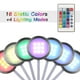 thumbnail image 4 of Kit de luces LED RGB para debajo del gabinete de forma redonda delgada de 4 piezas yeacher  Luz del gabinete, 4 of 7