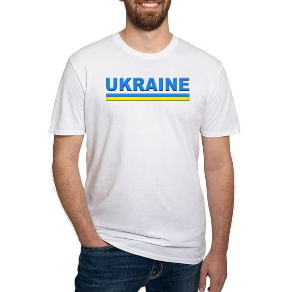 CafePress - Pro Ukraine Pride Ukrainian Flag ??????? T Shirt - Fitted T-Shirt, Vintage Fit Soft Cotton Tee