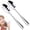 Silver, variant on Fmxomd Dessert Spoons Teaspoons 5.5 Inch Small Coffee Spoons Espresso Spoons Premium Stainless Steel Tea Spoons Durable Kitchen Dessert Spoon Mirror Finish Dishwasher Safe - 2Pack