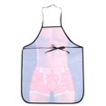 thumbnail image 4 of Delantal de cocina divertido 3D Delantal sexy para hombre y mujer Delantal impermeable (Hombre de gimnasio), 4 of 8