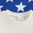 thumbnail image 6 of HCNTES Toddler Baby Boy Girl Outfit USA Flag Embroidery Knit Short Sleeve T Shirt Tops And Shorts Set Kids 1T 2T 3T 4T 5T 6T 7T 8T 9T Independence Day Clothes(H03-Sky Blue,7-8 Years), 6 of 7