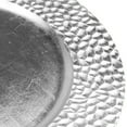 thumbnail image 4 of Koyal Wholesale Acrylic Charger Plates Round Silver Modern Industrial - Set of 4 Buy Bulk for Weddings and Events, 4 of 5