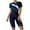 Green, variant on TMOYZQ Wetsuit for Womens in Cold Water, Front Zip Short Sleeve Shorty Wetsuit Skin Protection Diving Suit for Aerobics Diving Surfing Swimming