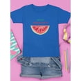 thumbnail image 3 of Buon Ferragosto Watercolor Melon T-Shirt Juniors -Image by Shutterstock,  x-Small, 3 of 4