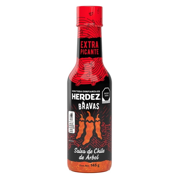 Salsa Herdez Bravas de Chile de Árbol 145 g