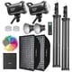 thumbnail image 1 of Kit de luces LED para vídeo Godox SL60ii-bi 2800K-6500K, paquete de 2, 1 of 7