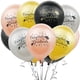 thumbnail image 3 of KAKOWELY 10 globos de látex de 12 pulgadas para fiesta de graduación, confeti dorado, para decoración de fiesta de graduación., 3 of 5