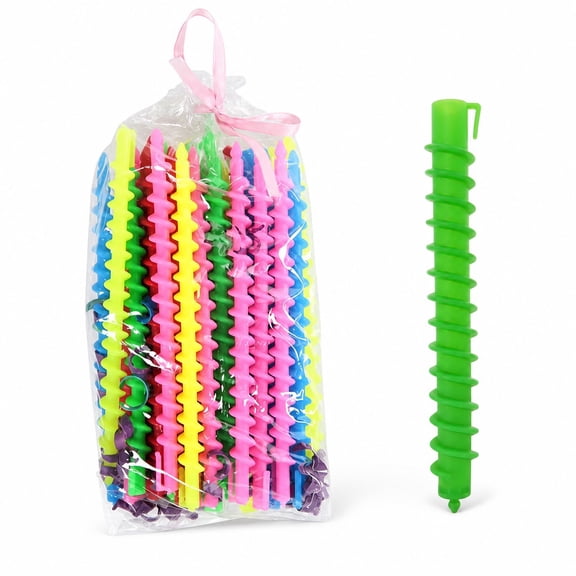 40pcs/set DIY Hair Roller Spiral Hair Curler Styling Tools Set Hair Curlers Heatless Non-Damaging Wave Formers Hair Styling Tool, for Medium and Long Hair At Home Hairstyle Making