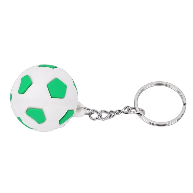 LLavero De Balón De Fútbol, PVC, Hierro, Ligero, Llavero De Fútbol Para Mochila, Tema De Balón Deportivo, Llamativo
