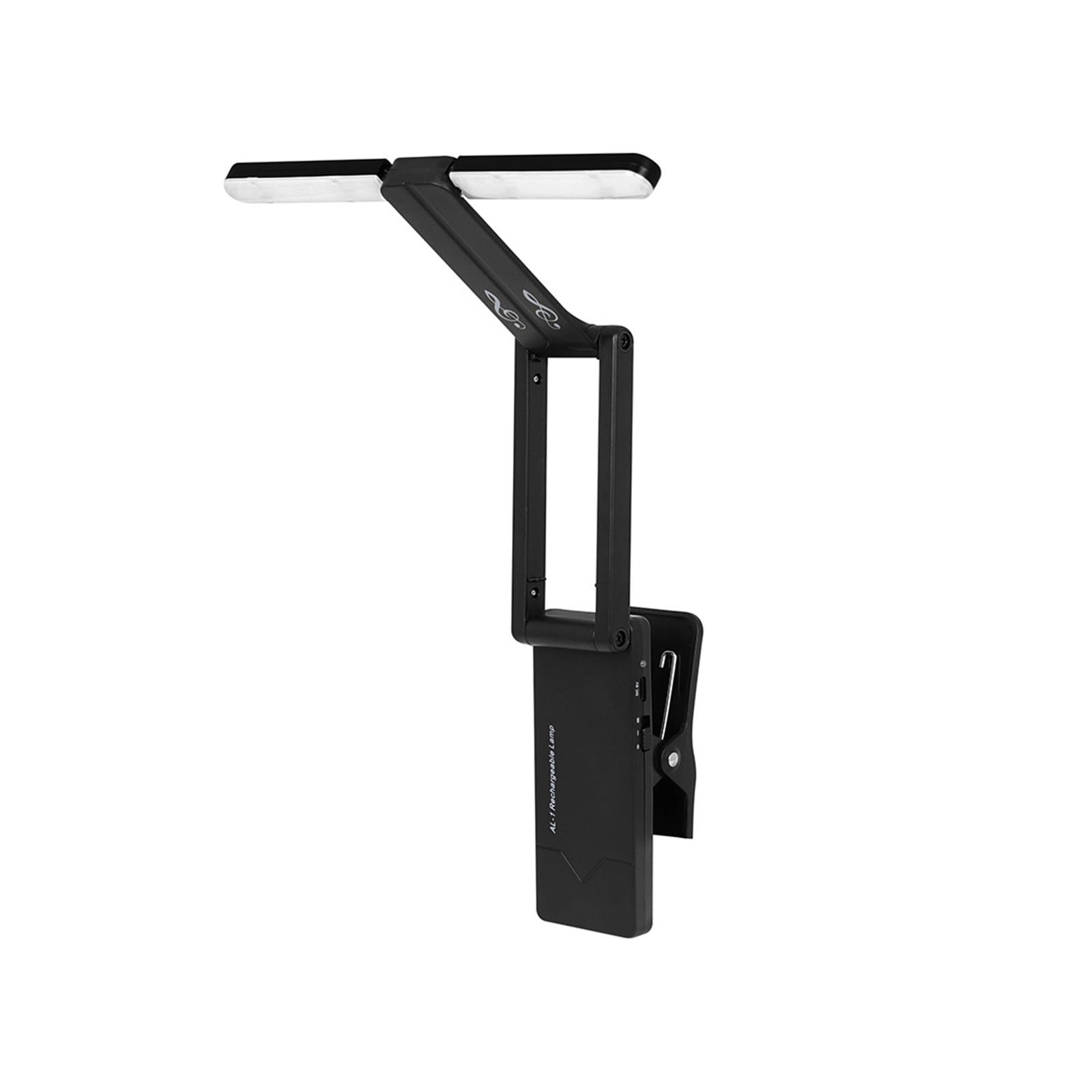 RUISINERY LED Music Stand Light Rechargeable Music Stand Lamp Folding Clip on Piano Lights Musical Instrument Accessories