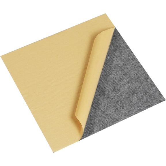 SKYSHALO 12pcs Peel and Stick Carpet Tile Self Adhesive Floor 12” x 12” Light Gray