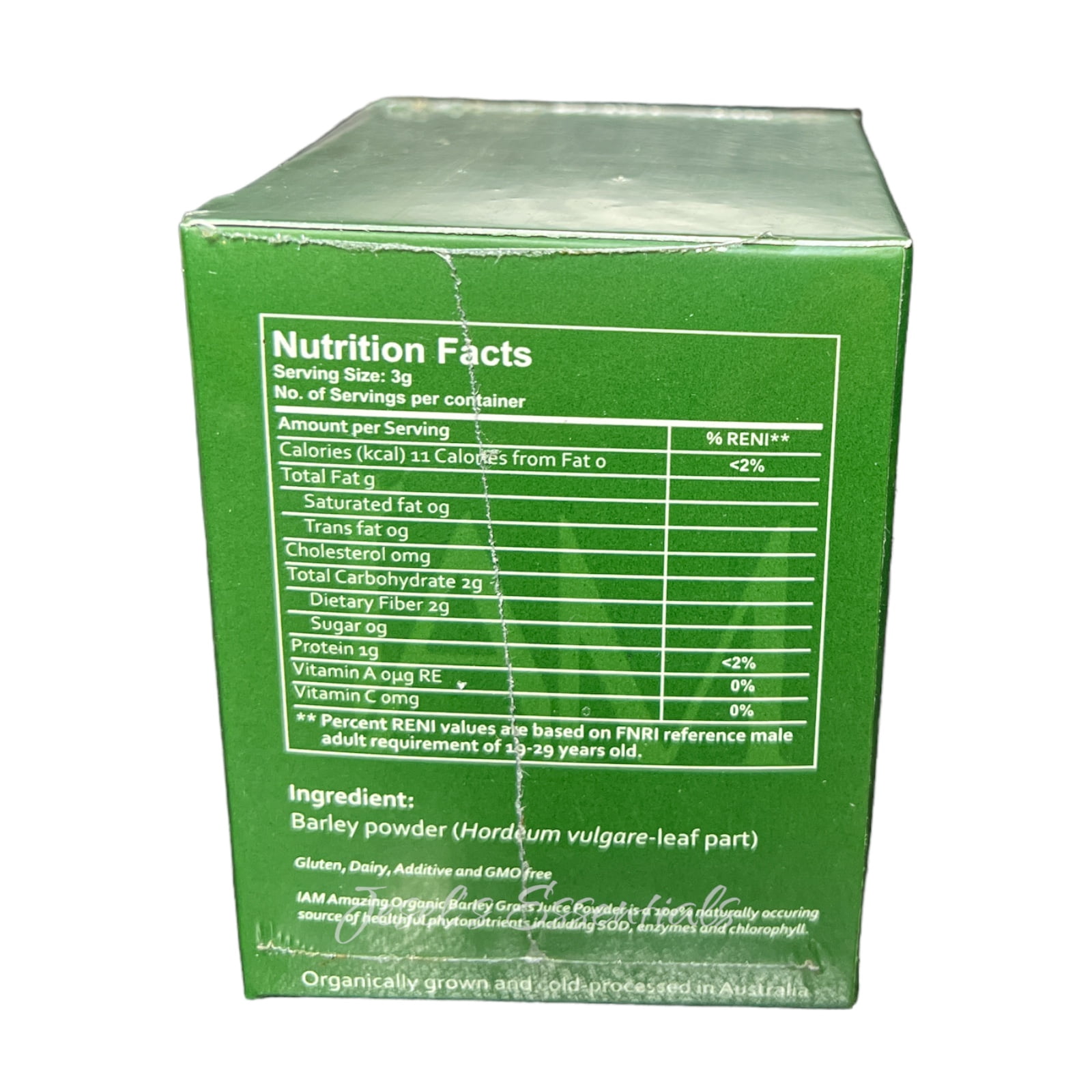IAM Amazing Pure Organic Barley Powdered Drink Mix from Australia (10 sachets)