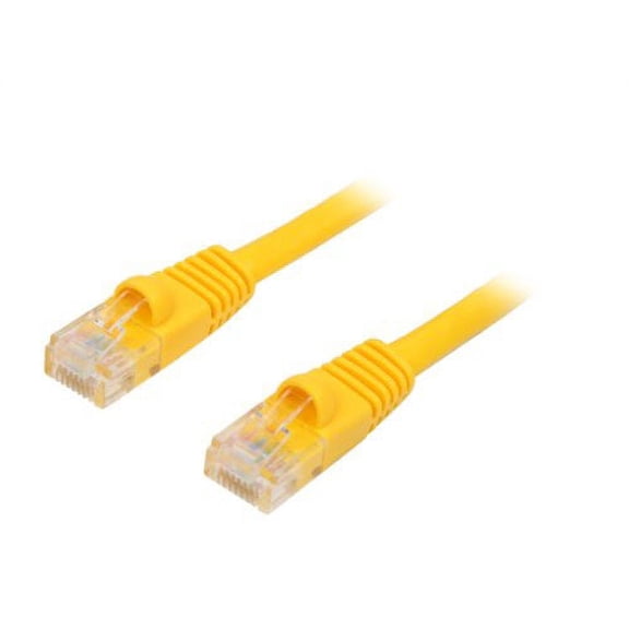 Coboc - CY-CAT6-100-YL - Cat 6 24AWG Ethernet Copper Cable - Yellow - 100 ft.