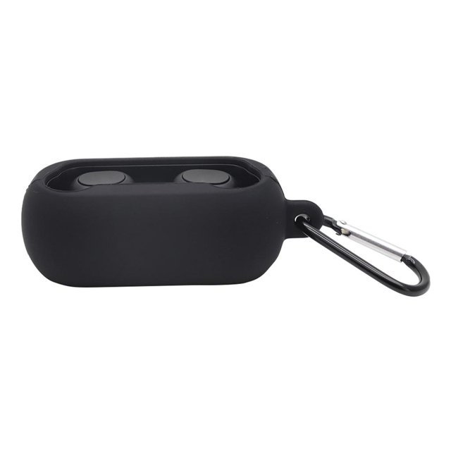 Estuche Portátil De Silicona Estuche De Protección De Cuerpo Completo Para / QCY T1 Auriculares Inalámbricos, Antipérdida Y A Prue Negro Sunnimix Funda protectora de auriculares