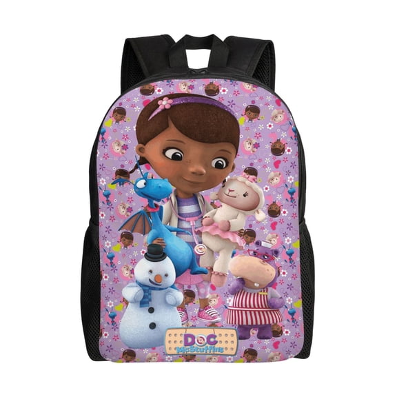 Doc Cute McS-tuffin Backpack Laptop Bags Lightweight Backpacks Bookbag Daypack Outdoor Travel
