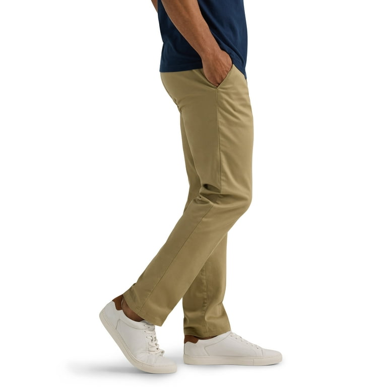 Lee Men's Extreme Motion 5-Pocket Synthetic Straight Pant