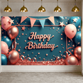 thumbnail image 6 of Colorful Theme Banner Decorative Balloons Celebration Banner for Birthday Party Kids Party Indoor Decoration, 6 of 9