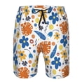 thumbnail image 3 of Salouo Flower Pattern Swim Trunks for Men,Men's Hawaiian Bathing Suit Swimsuits Quick Dry Swimming Board Shorts Beach Shorts with Pockets-XX-Large, 3 of 6