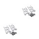 thumbnail image 4 of Tholdsy Brazo oscilante delantero para coche, 2 piezas, servicio profesional de larga duración, exquisito reemplazo de brazos de suspensión RC para Plata 2piezas Tholdsy CBP203190, 4 of 5