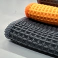 thumbnail image 3 of Toalla de piña para coche, toalla para vidrio de coche, toalla de fibra de panal, toalla de lavado de coche con forma de gofre, paño de limpieza, toalla cuadrada, 3 of 5