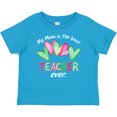 thumbnail image 3 of Inktastic My Mom is the Best Teacher Ever Boys or Girls Baby T-Shirt, 3 of 5