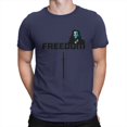 thumbnail image 1 of Camisetas para hombre, camisetas vintage de algodón para hombre, camisetas de cuello redondo con la leyenda "Braveheart William", camisetas de manga corta clásicas, 1 of 7