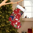 thumbnail image 7 of Saiise Mario Cl Print 17.7 Inches Christmas Stockings,Large Stockings for for Christmas Xmas Tree Holiday Fireplace Family Decor Gifts, 7 of 7