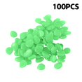 thumbnail image 2 of XUYAN 100PCS (2x2cm) Luminous Resin Stones - Glow Pebbles for Aquarium Gravel, DIY Fairy Garden & Glowing Pathway Landscaping, 2 of 3