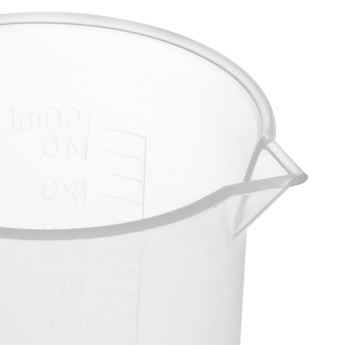 11pcs Measuring Cup Lab PP Plastic Graduated Beaker 150ml 11 pcs/150ml