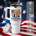 thumbnail image 4 of Best Grandma Ever Tumbler with Handle 40oz, Trump Grandma Gifts for Birthday Christmas Mothers Day, Nana Gift for Grandmother Mimi Grandmom from Granddaughter Grandson, 4 of 6