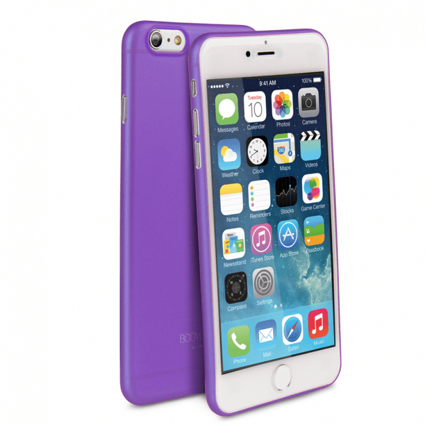 Verizon High Silicone Cover for iPhone 5c, Purple - Walmart.com
