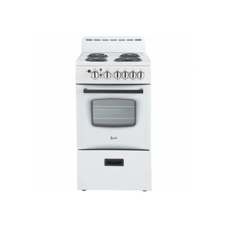 Avanti 20" White Electric Range - ER20P0WG
