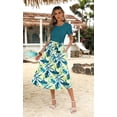 thumbnail image 4 of Vestido de verano Zeagoo 2025 casual en A Midi con bolsillos, 4 of 5