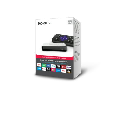Roku SE - Fast high-definition streaming. Easy on the
