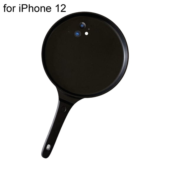 Creative Frying Pan Phone Case Mobile Protective Cover for iPhone 11 Pro Max