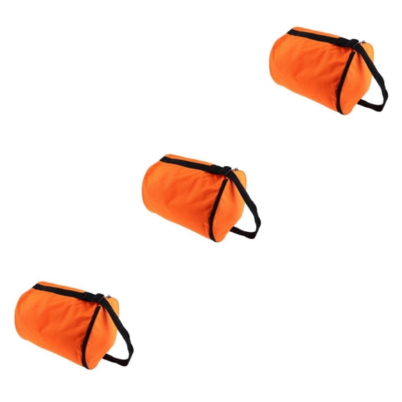 Qarigey Round Bucket Bag Sports Basket Sports Orange Tennis Handbag Storage Balls Type1 NO1
