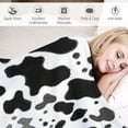 thumbnail image 3 of JEUXUS Cow Print Blanket, Cow Blanket for Kids Adults, Soft Cow Throw Blanket Cowhide Decor for Couch Sofa Bed, 3 of 6