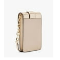 thumbnail image 4 of Michael Kors Women's Carmen Small Logo Smartphone Crossbody Bag, Pale Gold, 4 of 8