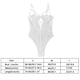 thumbnail image 4 of Lencería delgada para mujer Ropa de dormir sexy para mujer Body de encaje con tiras, M, Blanco AweSitey XX000067-05, 4 of 7