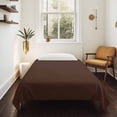 thumbnail image 4 of Brown Pure Color Tapestry for Bedroom Wall Hanging Tapestry, Aesthetics Contemporary Luxury Ceiling Backdrop Tapestries Poster Blanket Wall Decor for Teens Room Living Room Dorm 51" x 59", 4 of 8