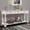 Antique White, variant on Noble House Adelaide 63" Console Table, Solid Wood Frame Mid-Century Entryway Storage, Retro Blue