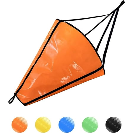 BLUEWING 32" Drift Sock Sea Anchor 32in Parachute Drift Anchor Drift Sock Sea Anchor Drogue for Marine Boat