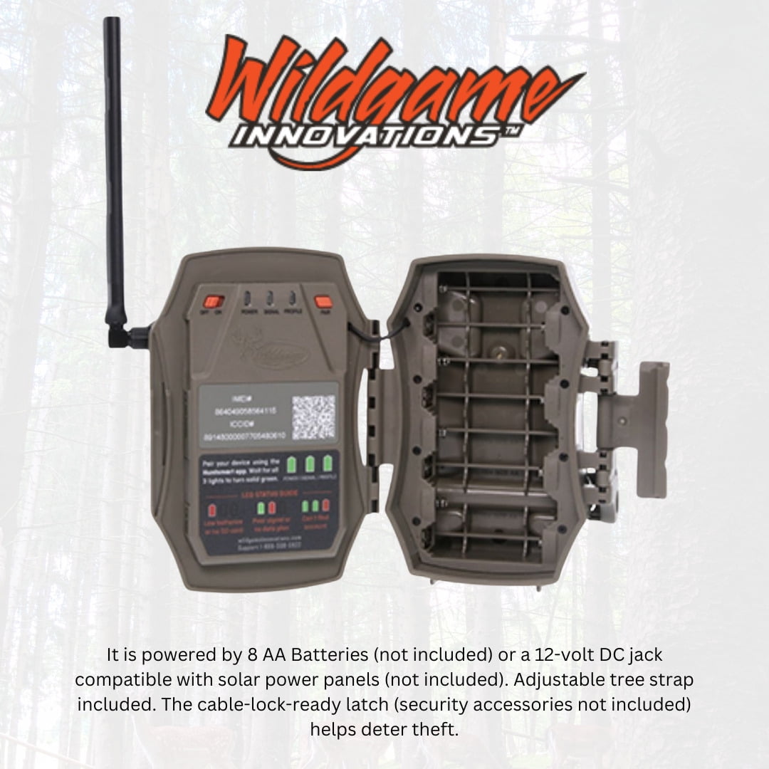 Wildgame Innovations Terra Cell 16MP Cellular Trail Camera (10-Pack) Bundle with 32GB Ultra SDHC UHS-I Memory Card (10-Pack) and USB Card Reader (21 Items)