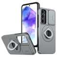 thumbnail image 1 of For Samsung Galaxy A55 5G Case Magnetic Kickstand TPU+PC Phone Cover with Slide Lens Lid, 1 of 5